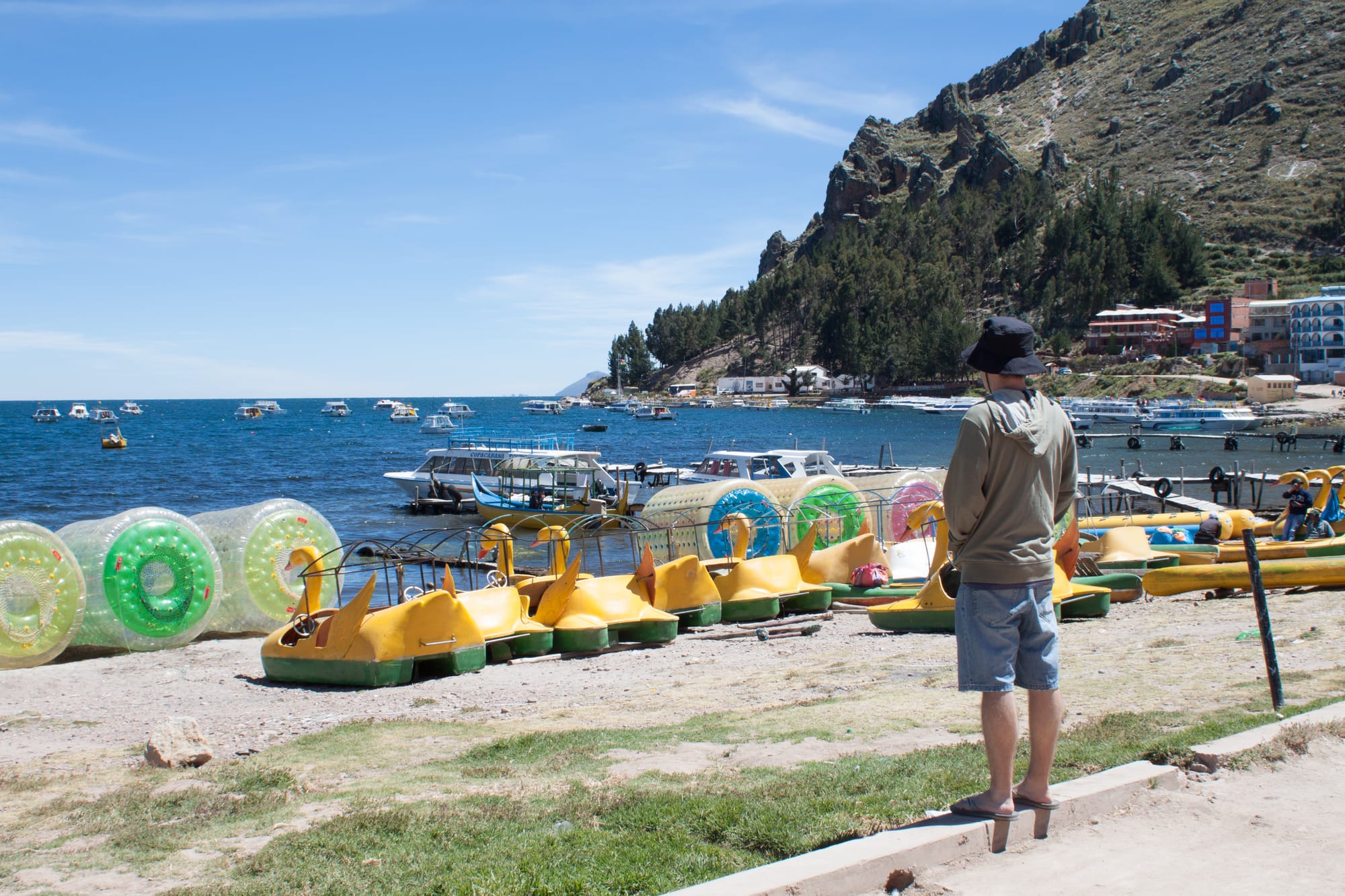 Inspecting the goods