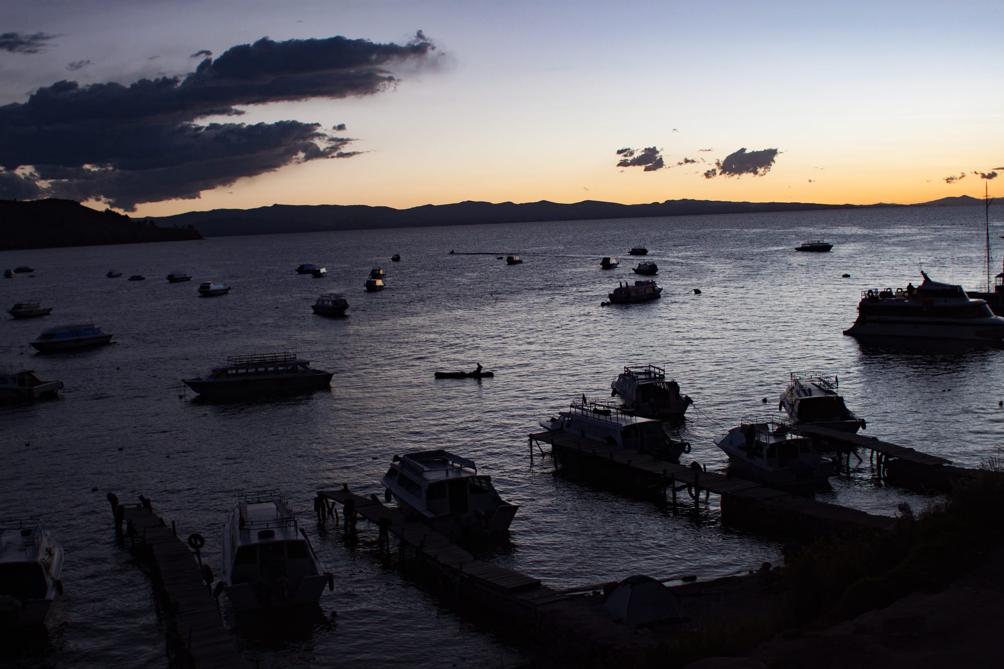 Boats moored, waiting for the visitors to arrive