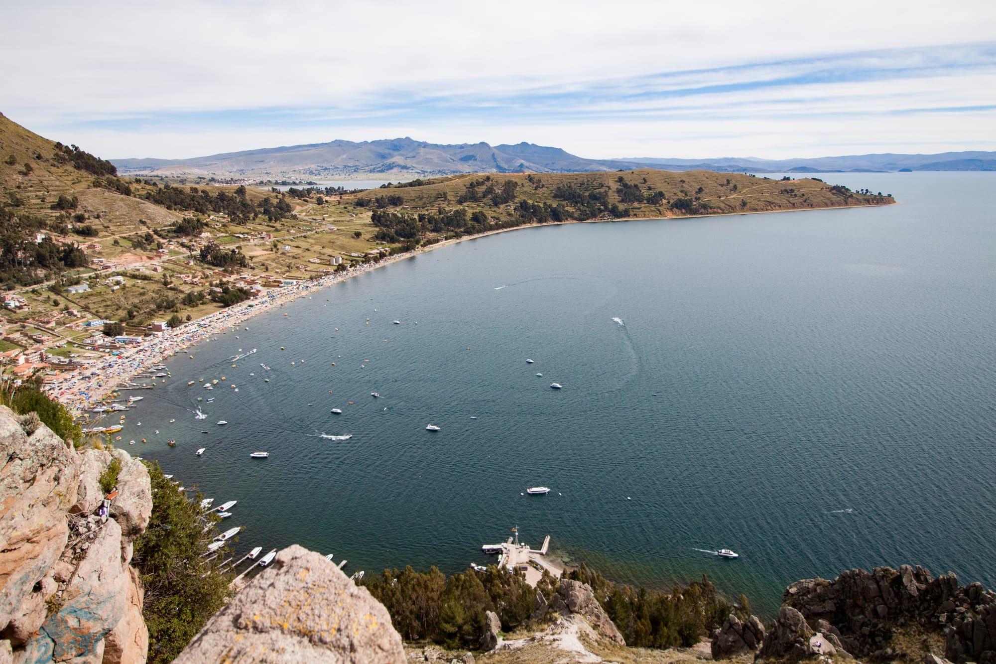 Beautiful view of the bay though