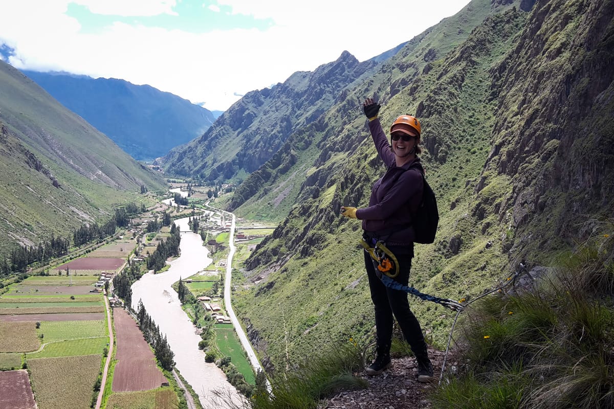 Ziplining in the Sacred Valley