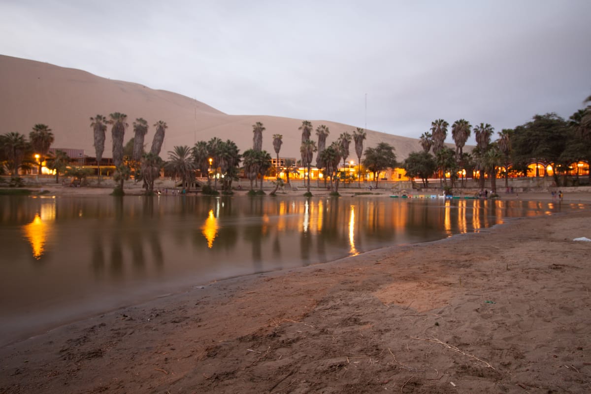Huacachina: A desert oasis