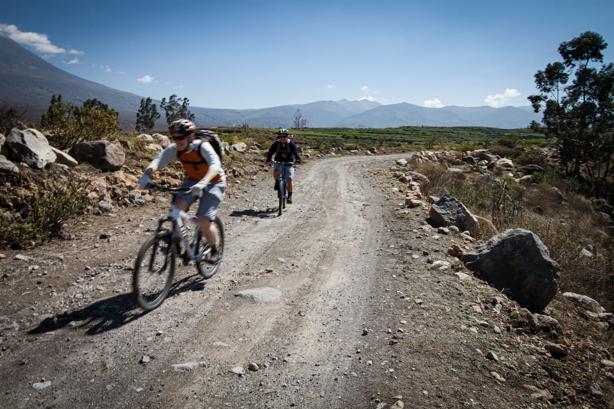 Mountain biking Picchu Picchu