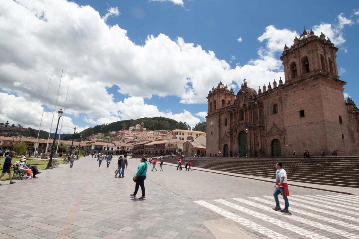 We arrive in Cusco